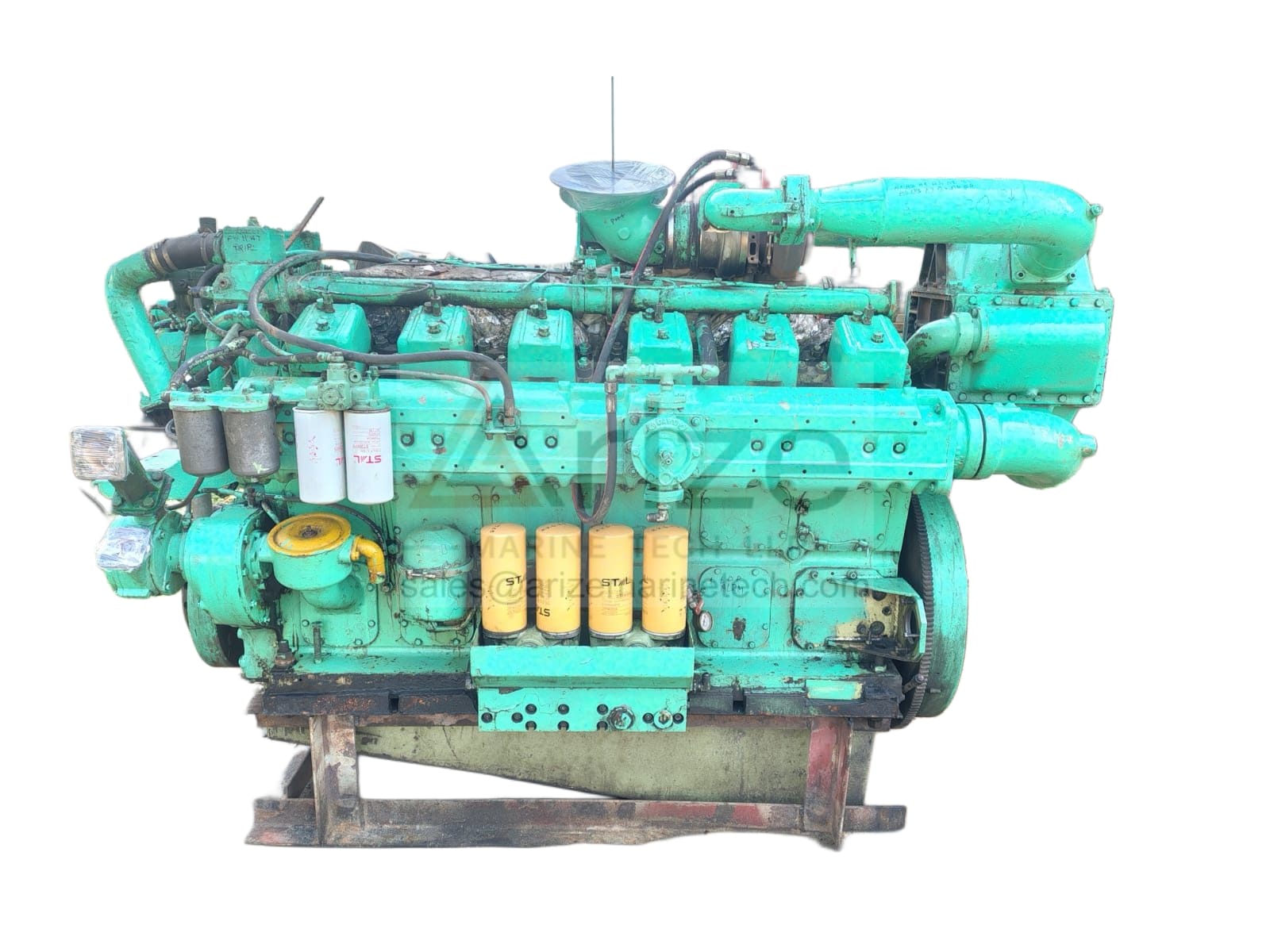 WARTSILA UD25V12 ENGINE RUNNING CONDITION